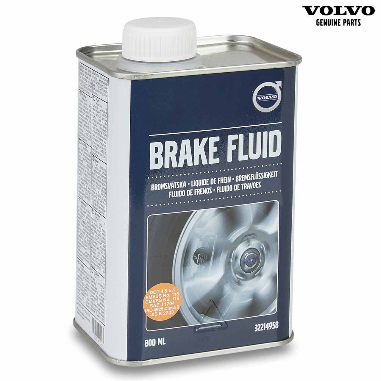 Volvo Brake Fluid 800ml 32214958